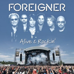 FOREIGNER - »Alive & Rockin'«-Cover