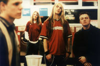 HATE SQUAD-Bandphoto 1997: Bauke de Groot, Markus Fenske, Burkhard Schmitt, Helge Dolgener