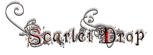 SCARLET DROP-Logo