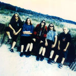 HATE SQUAD-Bandphoto 1995: Bauke de Groot, Helge Dolgener, Burkhard Schmitt, Mark Künnemann, Tim Baurmeister