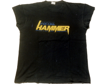 Shirt Story 1994: METAL HAMMER-Fanclub-Shirt, Frontseite