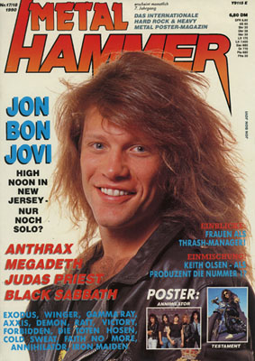 METAL HAMMER Deutschland 17-18/1990-Cover