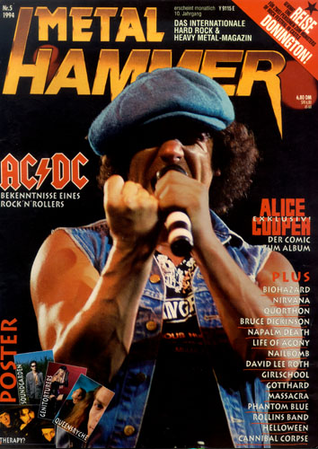 METAL HAMMER 05/94-Cover